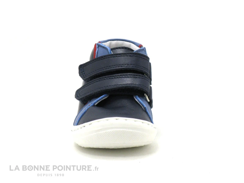 Bellamy LORIS Marine Jeans Rouge - Chaussure BEBE Avec Scratches 4 Bellamy LORIS Marine Jeans Rouge - Chaussure BEBE Avec Scratches – Image 2