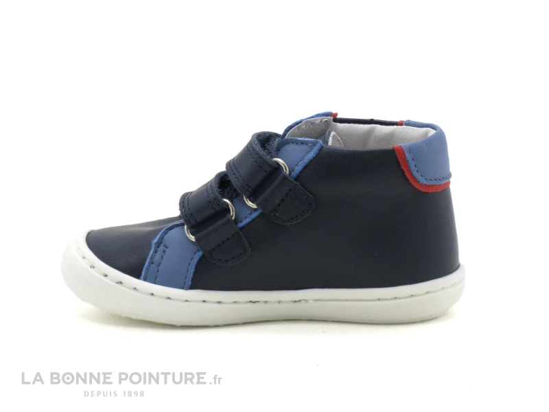 Bellamy LORIS Marine Jeans Rouge - Chaussure BEBE Avec Scratches 5 Bellamy LORIS Marine Jeans Rouge - Chaussure BEBE Avec Scratches – Image 3