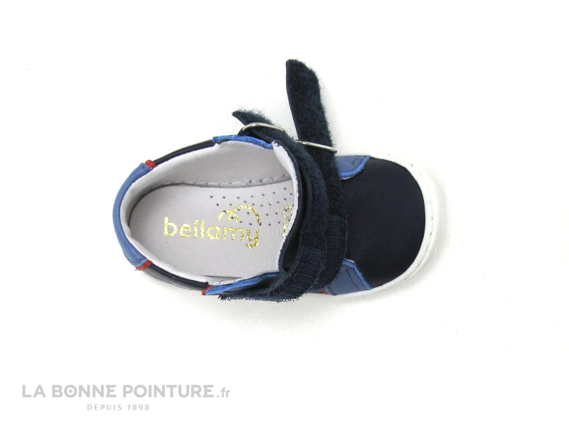 Bellamy LORIS Marine Jeans Rouge - Chaussure BEBE Avec Scratches 8 Bellamy LORIS Marine Jeans Rouge - Chaussure BEBE Avec Scratches – Image 6