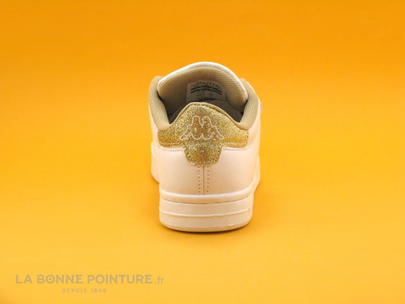 Kappa PALAVELA 30362U0 White Natural Beige - Basket Enfant 6 Kappa PALAVELA 30362U0 White Natural Beige - Basket Enfant – Image 4