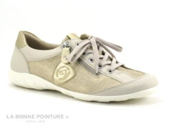 Remonte R3415-60 - Beige Et Or - Chaussure Basse Femme -Magasin De Chaussures cd24607c73b9e66c561f35ea11d5d5ef img 6502.jpg 179393
