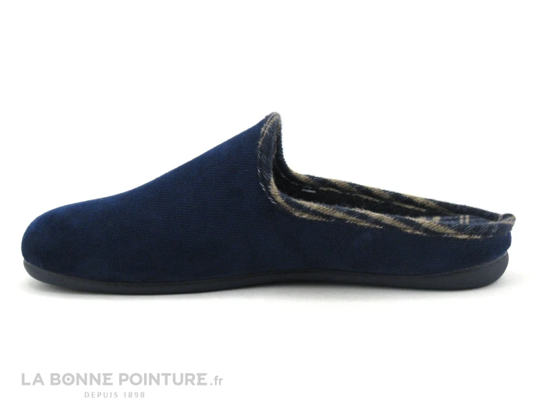 Ouf Initial BANG Marine - Pantoufle Souple Homme 4 Ouf Initial BANG Marine - Pantoufle Souple Homme – Image 2