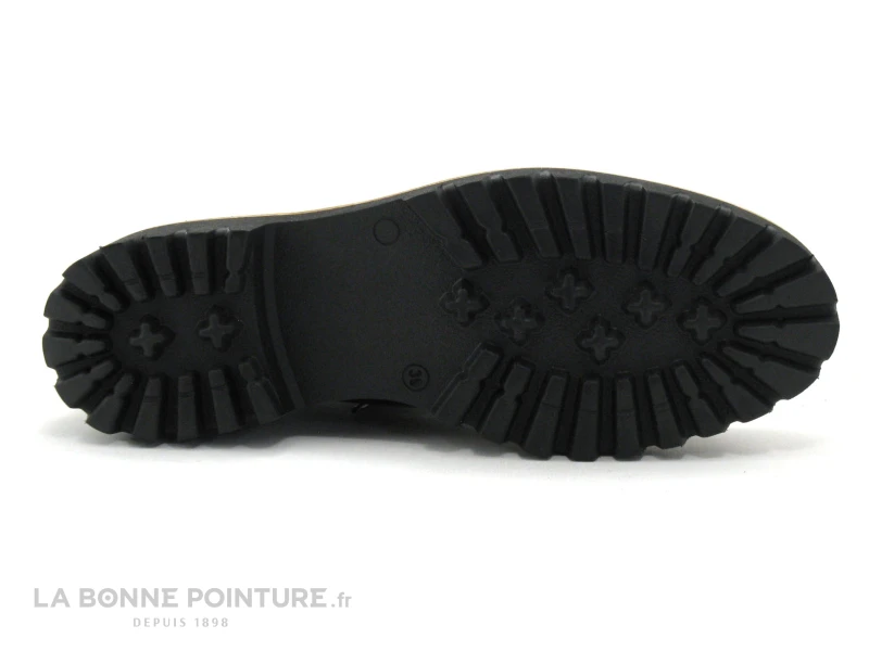 Folies COX - Noir - Chaussure Basse Femme - Semelle Epaisse 9 Folies COX - Noir - Chaussure Basse Femme - Semelle Epaisse – Image 7
