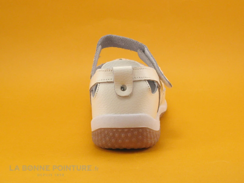 Enza Nucci LS4615 Blanc - Fleurs - Ballerine A Velcro Femme 6 Enza Nucci LS4615 Blanc - Fleurs - Ballerine A Velcro Femme – Image 4