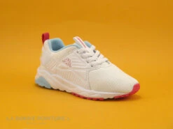 Kappa LOGO SAN PUERTO Blanc Fuschia Turquoise - Basket