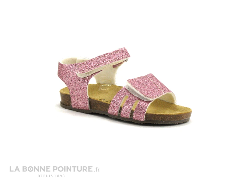 BioGem High Comfort - 47323TW Rose Paillettes - Sandale Fille 3 BioGem High Comfort - 47323TW Rose Paillettes - Sandale Fille