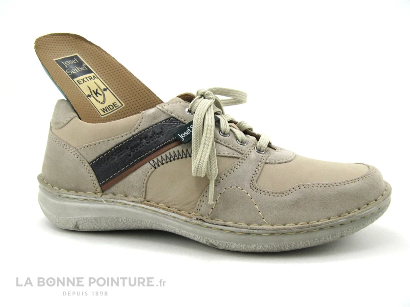 Josef Seibel 43680 Anvers 80 Beige Multi - Chaussure Homme 7 Josef Seibel 43680 Anvers 80 Beige Multi - Chaussure Homme – Image 5