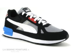 Puma GRAVITON Pro Noir Blanc Rouge - 380736 - Basket Homme