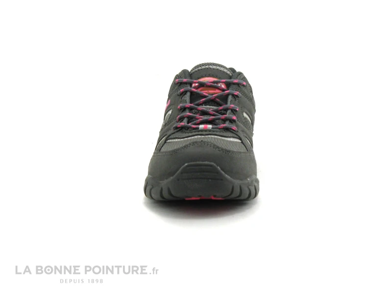 Ushuaia HUARAZ Gris Fonce Rose - Basket Randonnee Femme 4 Ushuaia HUARAZ Gris Fonce Rose - Basket Randonnee Femme – Image 2