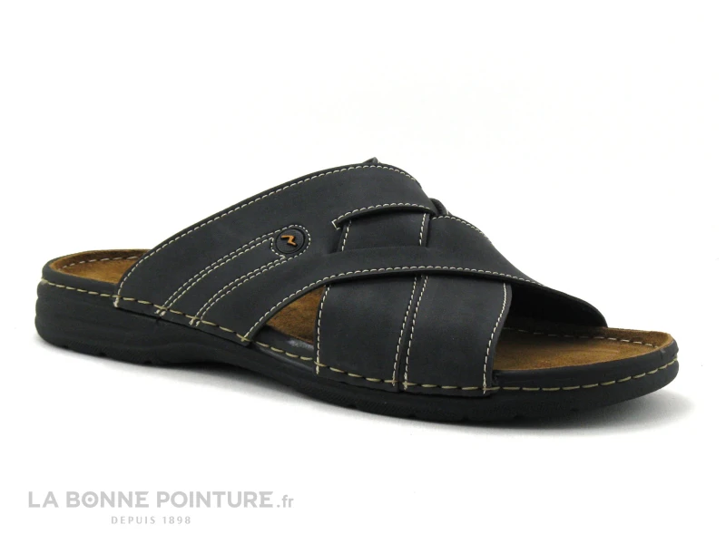 Morans PAZI Noir - Mule Homme - Premiere Cuir 3 Morans PAZI Noir - Mule Homme - Premiere Cuir