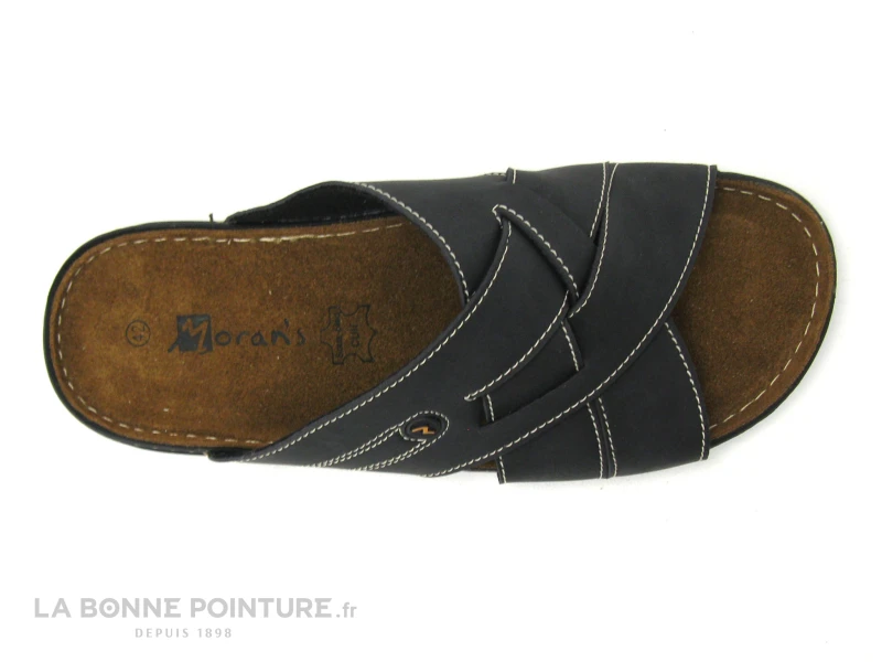 Morans PAZI Noir - Mule Homme - Premiere Cuir 5 Morans PAZI Noir - Mule Homme - Premiere Cuir – Image 3