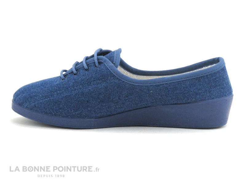 RYB 900 PIQUE Bleu Jean - Chaussure Toile Femme 4 RYB 900 PIQUE Bleu Jean - Chaussure Toile Femme – Image 2