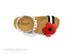 Sonia C BIA - Rayures Pois Fleur - Rouge Noir Blanc - Sandale Fille -Magasin De Chaussures cd24607c73b9e66c561f35ea11d5d5ef img 7144.jpg 136810