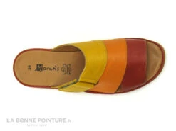 Morans FAFILE Brique Rouge - Orange - Jaune - Mule Reglable -Magasin De Chaussures cd24607c73b9e66c561f35ea11d5d5ef img 7195.jpg 156096
