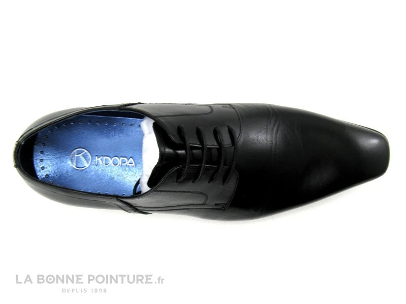 KDopa CORNELLO Noir - Chaussure Habillee Homme Cuir Noir 8 KDopa CORNELLO Noir - Chaussure Habillee Homme Cuir Noir – Image 6