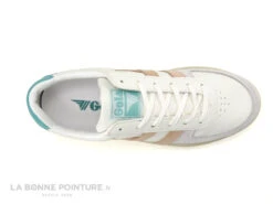 Gola GRANDSLAM Trident - Blanc Rose Vert - Basket Mode Femme -Magasin De Chaussures cd24607c73b9e66c561f35ea11d5d5ef img 7362.jpg 180805