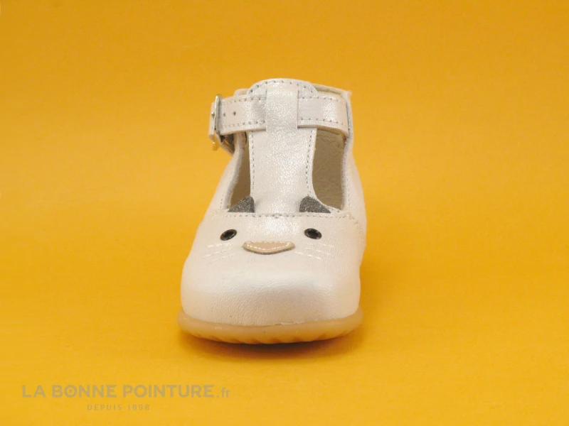 Bopy ZIKI Argent - Chaussure Premiers Pas Fille 4 Bopy ZIKI Argent - Chaussure Premiers Pas Fille – Image 2