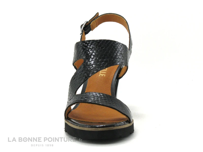 MamZelle TONIC - Ecaille Noir CSIGT21 - Sandale Talon Haut 4 MamZelle TONIC - Ecaille Noir CSIGT21 - Sandale Talon Haut – Image 2