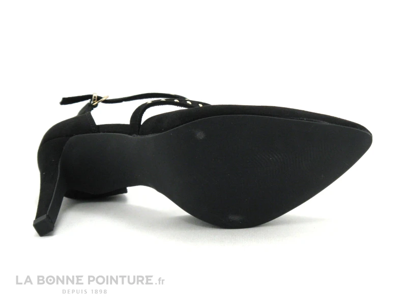 Marco Tozzi 2-24407-20 Black - Escarpin Noir - Bride Cheville - Talon Haut 8 Marco Tozzi 2-24407-20 Black - Escarpin Noir - Bride Cheville - Talon Haut – Image 6
