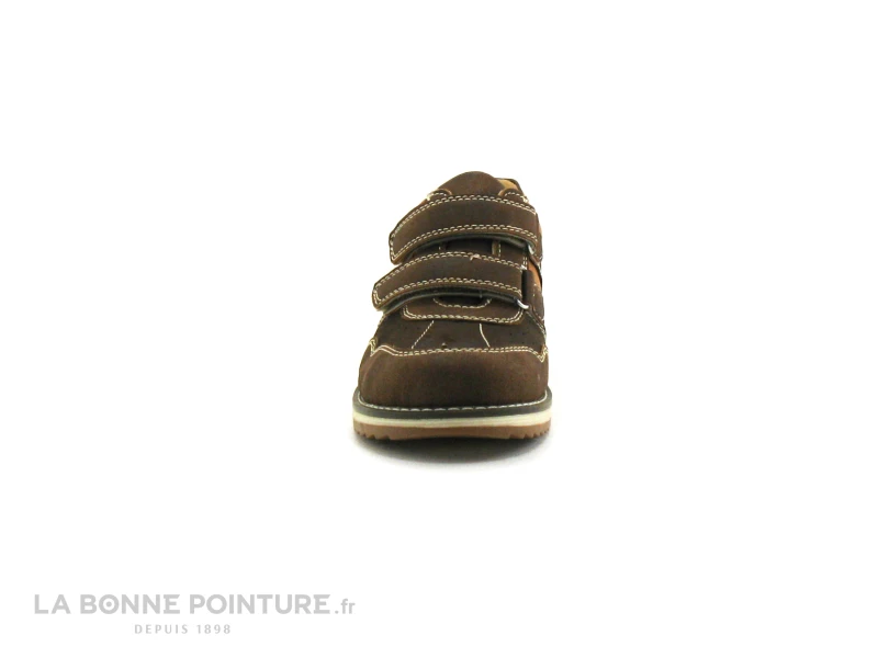 NA ALvaro Marron Cafe - Chaussure Velcro Enfant 4 NA ALvaro Marron Cafe - Chaussure Velcro Enfant – Image 2