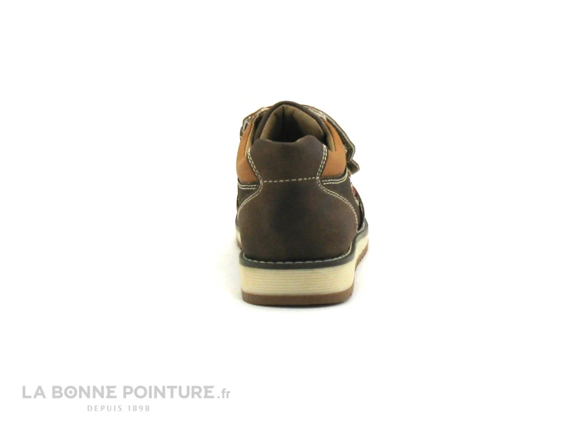 NA ALvaro Marron Cafe - Chaussure Velcro Enfant 6 NA ALvaro Marron Cafe - Chaussure Velcro Enfant – Image 4
