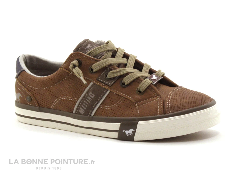Mustang Shoes 5024-302-307 Cognac - Basket Ville 3 Mustang Shoes 5024-302-307 Cognac - Basket Ville