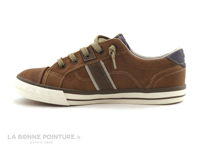 Mustang Shoes 5024-302-307 Cognac - Basket Ville 5 Mustang Shoes 5024-302-307 Cognac - Basket Ville – Image 3