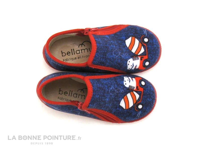 Bellamy KAMION Chantier - Bleu Jean - Chausson BEBE 8 Bellamy KAMION Chantier - Bleu Jean - Chausson BEBE – Image 6