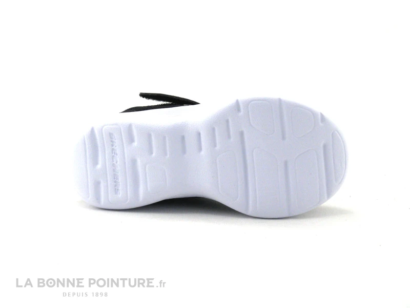 Skechers Skech-Stepz 2-0 Mini Wanderer - Basket Noire Enfant Velcro 9 Skechers Skech-Stepz 2-0 Mini Wanderer - Basket Noire Enfant Velcro – Image 7