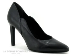 Marco Tozzi 2-22406-26 Black - Escarpin Pointu Noir - Talon Haut