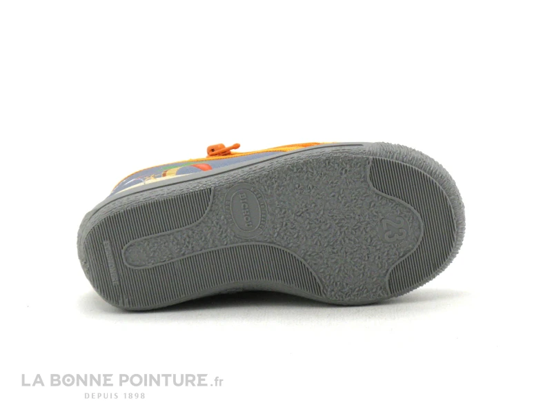 Bellamy PRAGUE Les Dingos - Gris Bleu Orange - 748002 - Pantoufle BEBE 7 Bellamy PRAGUE Les Dingos - Gris Bleu Orange - 748002 - Pantoufle BEBE – Image 5