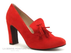 Caty Kivala - LISA Velours Rouge - Pompons - Escarpin Talon Haut 13 Caty Kivala - LISA Velours Rouge - Pompons - Escarpin Talon Haut -Magasin De Chaussures cd24607c73b9e66c561f35ea11d5d5ef img 7871.jpg 114934