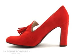 Caty Kivala - LISA Velours Rouge - Pompons - Escarpin Talon Haut 11 Caty Kivala - LISA Velours Rouge - Pompons - Escarpin Talon Haut -Magasin De Chaussures cd24607c73b9e66c561f35ea11d5d5ef img 7873.jpg 114931
