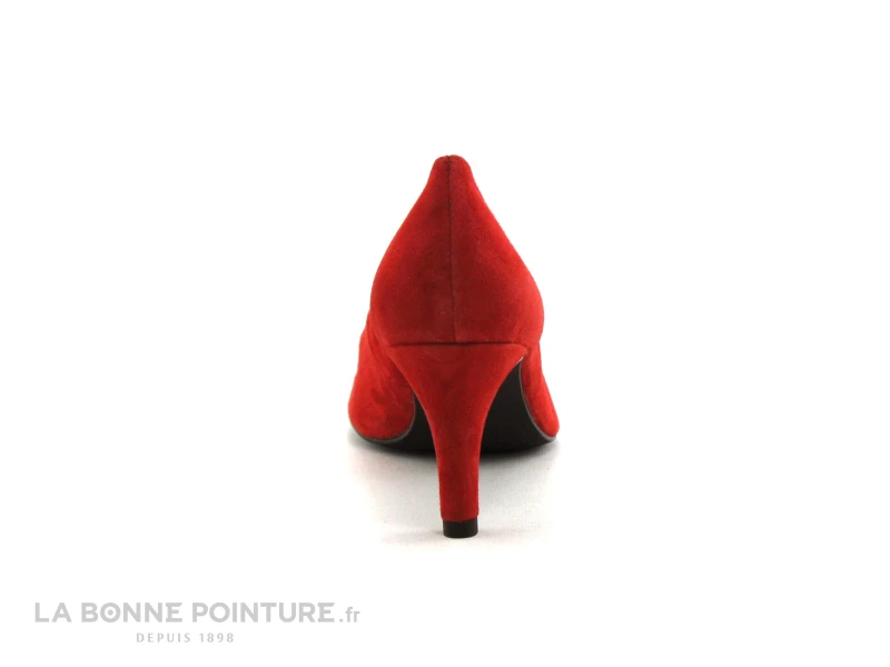 CATY KIVALA Gapa 60 - Velours Rouge - Escarpin Talon Haut 6 CATY KIVALA Gapa 60 - Velours Rouge - Escarpin Talon Haut – Image 4