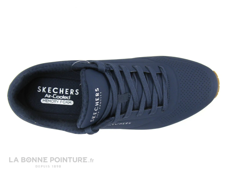 Skechers UNO STAND ON AIR Navy 52458 - Sneakers Bleu Marine Homme 8 Skechers UNO STAND ON AIR Navy 52458 - Sneakers Bleu Marine Homme – Image 6