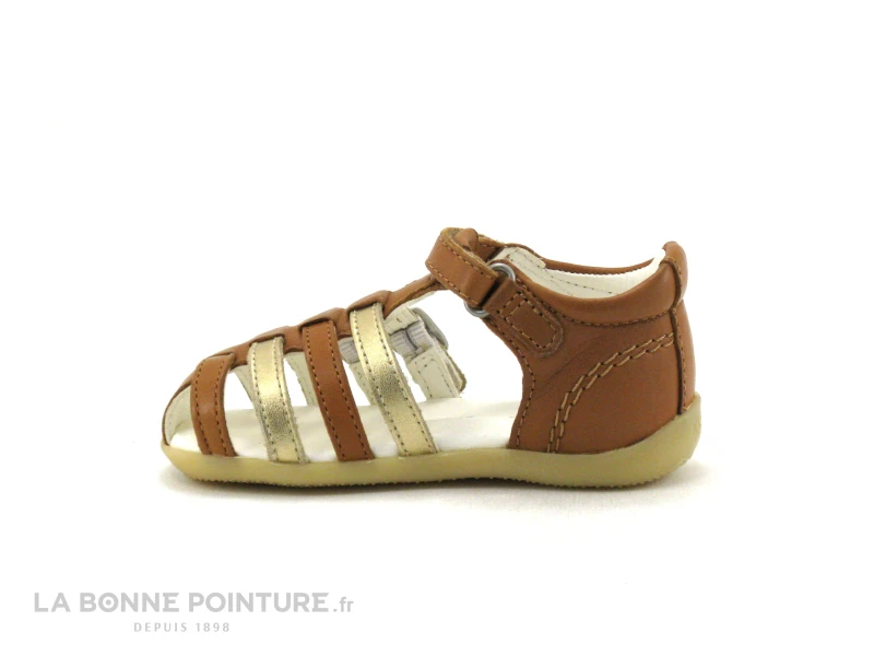 Kickers BIGKRO Camel Or - Sandale Montante Fille 6 Kickers BIGKRO Camel Or - Sandale Montante Fille – Image 4