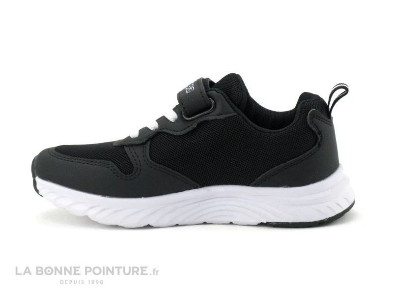 Kappa LogoDelvis EV Kid Black White - 381B86W - Basket Sport Enfant 5 Kappa LogoDelvis EV Kid Black White - 381B86W - Basket Sport Enfant – Image 3