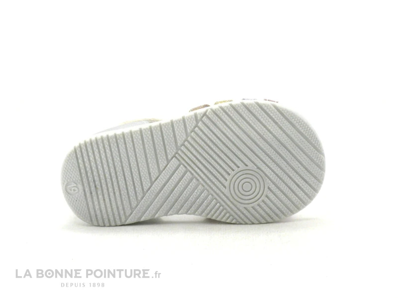 Bopy RAPSOU Argent - Multicolore - Sandale Fille Premiers Pas 7 Bopy RAPSOU Argent - Multicolore - Sandale Fille Premiers Pas – Image 5