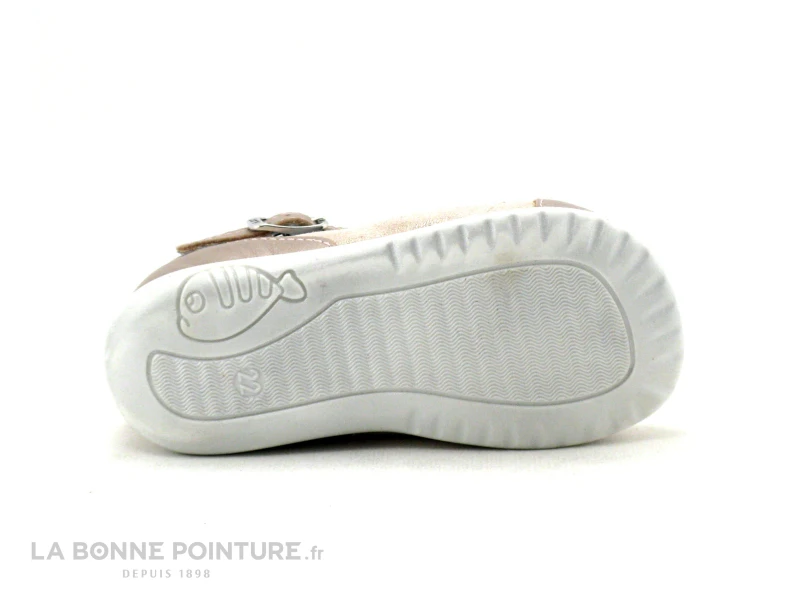 Bopy ZECAT Rose Metal - Sandale Bout Ferme BEBE Fille 9 Bopy ZECAT Rose Metal - Sandale Bout Ferme BEBE Fille – Image 7