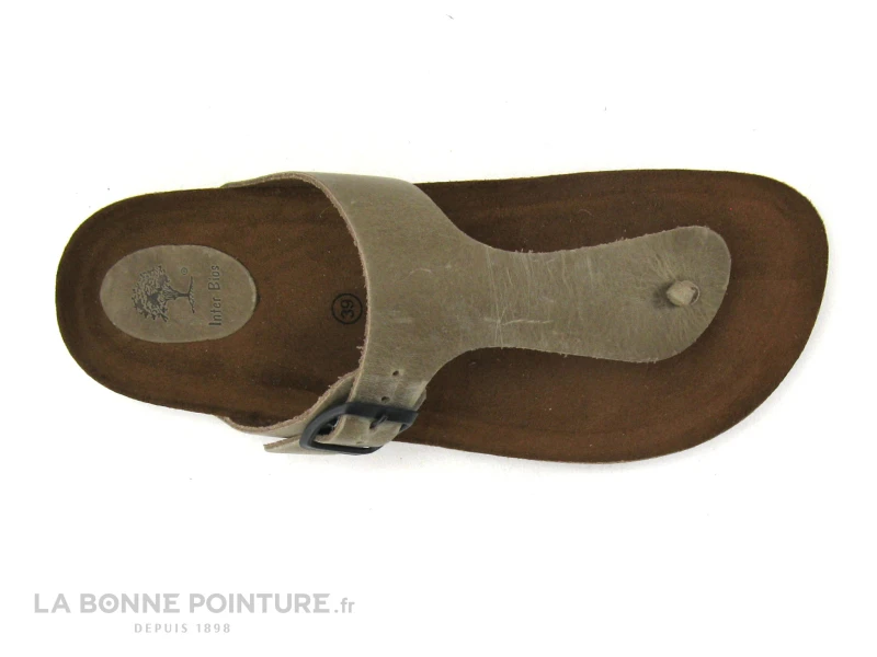 Inter Bios 7110 Pardo - Tongs Femme Cuir Marron 6 Inter Bios 7110 Pardo - Tongs Femme Cuir Marron – Image 4