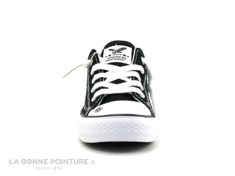 Dockers 48TE608 710 - Basket Enfant Toile Noire 4 Dockers 48TE608 710 - Basket Enfant Toile Noire – Image 2
