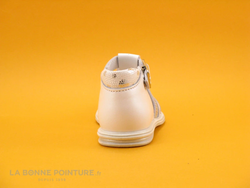 Bellamy PLAYA Blanc Argent - 206001 - Sandale BEBE Fille 6 Bellamy PLAYA Blanc Argent - 206001 - Sandale BEBE Fille – Image 4