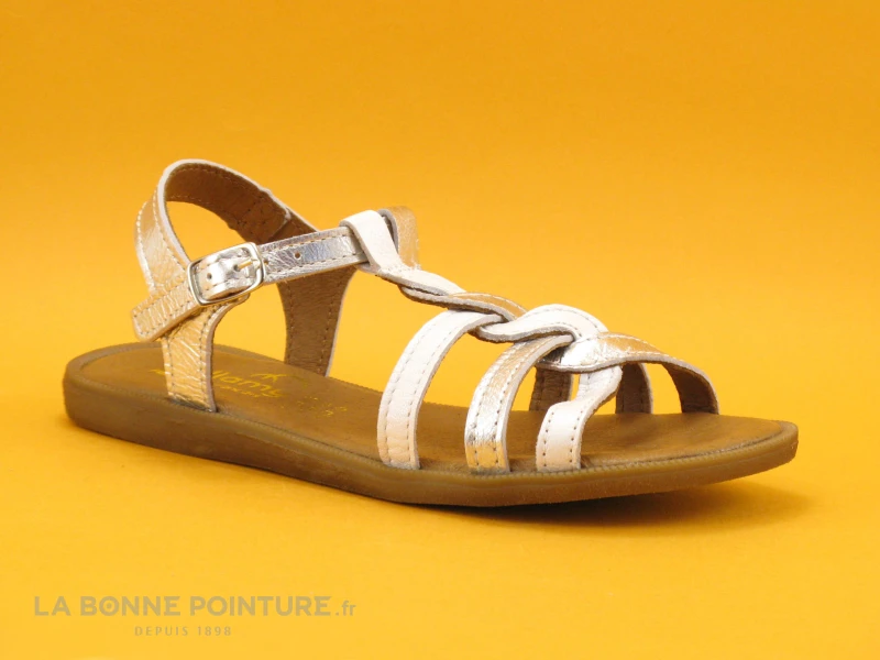 Bellamy UNIT - Blanc Argent Jade - 25475001 - Sandale Mode Fille 3 Bellamy UNIT - Blanc Argent Jade - 25475001 - Sandale Mode Fille