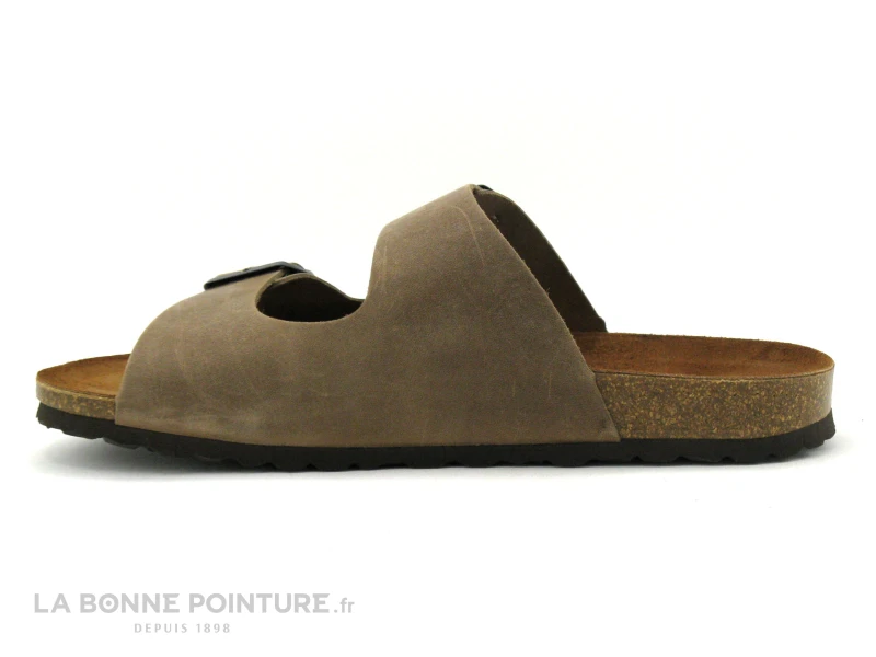 Inter Bios 9560 Pardo - Mule Reglable Homme Cuir Beige 4 Inter Bios 9560 Pardo - Mule Reglable Homme Cuir Beige – Image 2