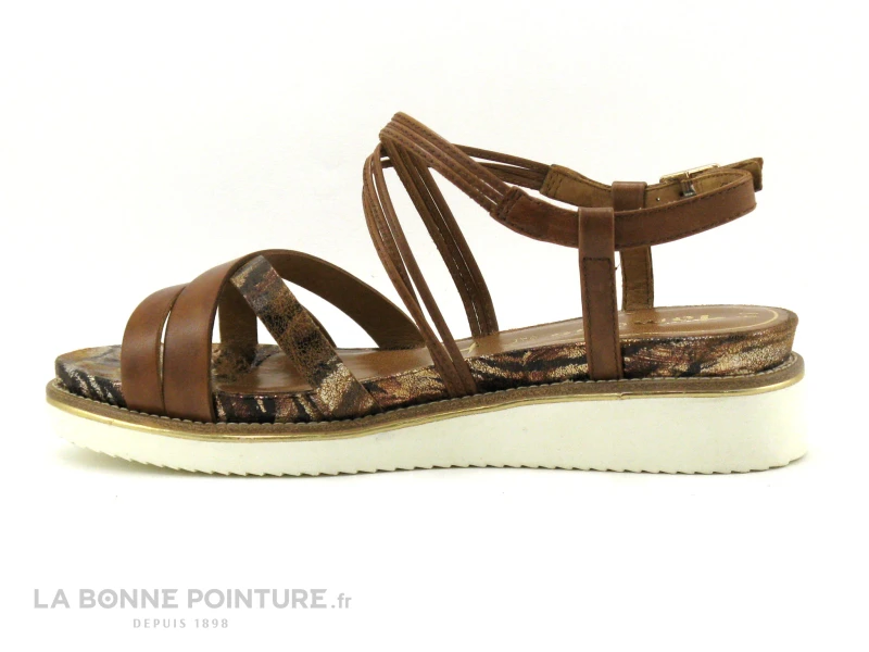 Tamaris 1-28207-26 441 Nut Comb - Sandale Marron Femme 5 Tamaris 1-28207-26 441 Nut Comb - Sandale Marron Femme – Image 3