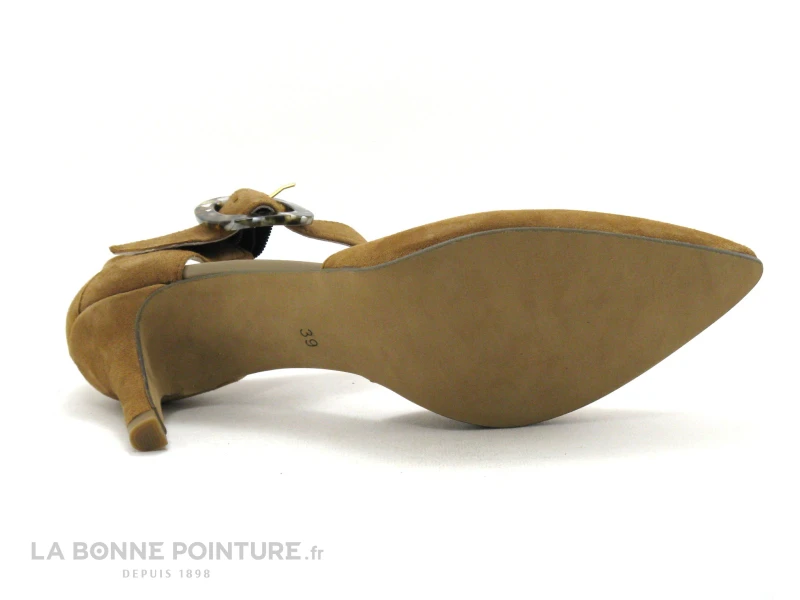 Artika YNATA Vel Daim - Escarpin Jaune Ocre - Talon Haut - Bout Pointu 9 Artika YNATA Vel Daim - Escarpin Jaune Ocre - Talon Haut - Bout Pointu – Image 7