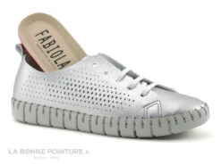 Fabiolas 25111 Silver - Basket Basse Femme Argent -Magasin De Chaussures cd24607c73b9e66c561f35ea11d5d5ef img 8386.jpg 169593