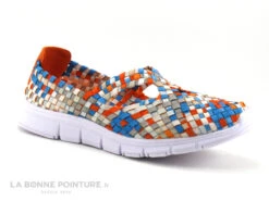 Morans KUBOKA Orange Turquoise - Basket Elastique Femme -Magasin De Chaussures cd24607c73b9e66c561f35ea11d5d5ef img 8487.jpg 169876