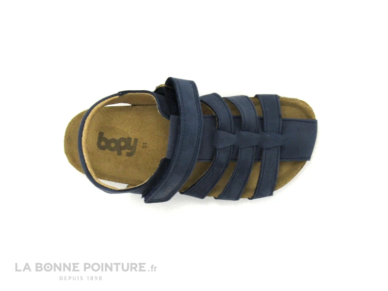 Bopy ETEL Marine - Nu-pieds GARCON Bleu 8 Bopy ETEL Marine - Nu-pieds GARCON Bleu – Image 6