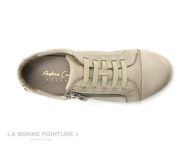 Andrea Conti 0061715 111 Silbergrau - Basket Femme Cuir Gris 8 Andrea Conti 0061715 111 Silbergrau - Basket Femme Cuir Gris – Image 6